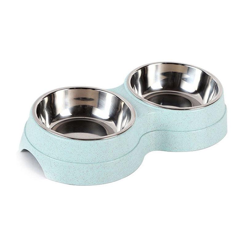 Bol double pour chien | PuppyFeedingBowl™ - Toppitou