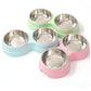 Bol double pour chien | PuppyFeedingBowl™ - Toppitou