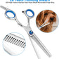 Acier allié Ciseaux de Toilettage Pet Scissors Courbés pour Animaux de Compagnie Ciseaux Effileur Chien